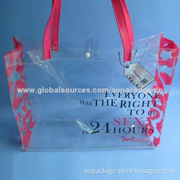 Soft PVC Bag, Can be Used as Cosmetic Bag, Customized Designs and Sizes Accepted